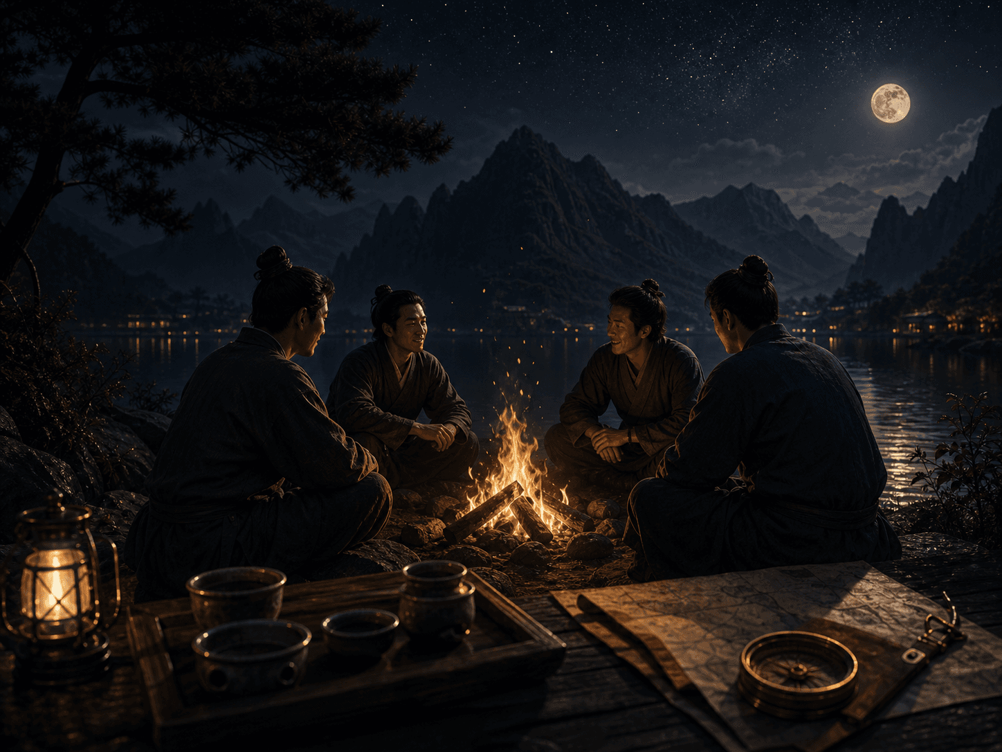 友情 · 知己相伴 · 同行同路